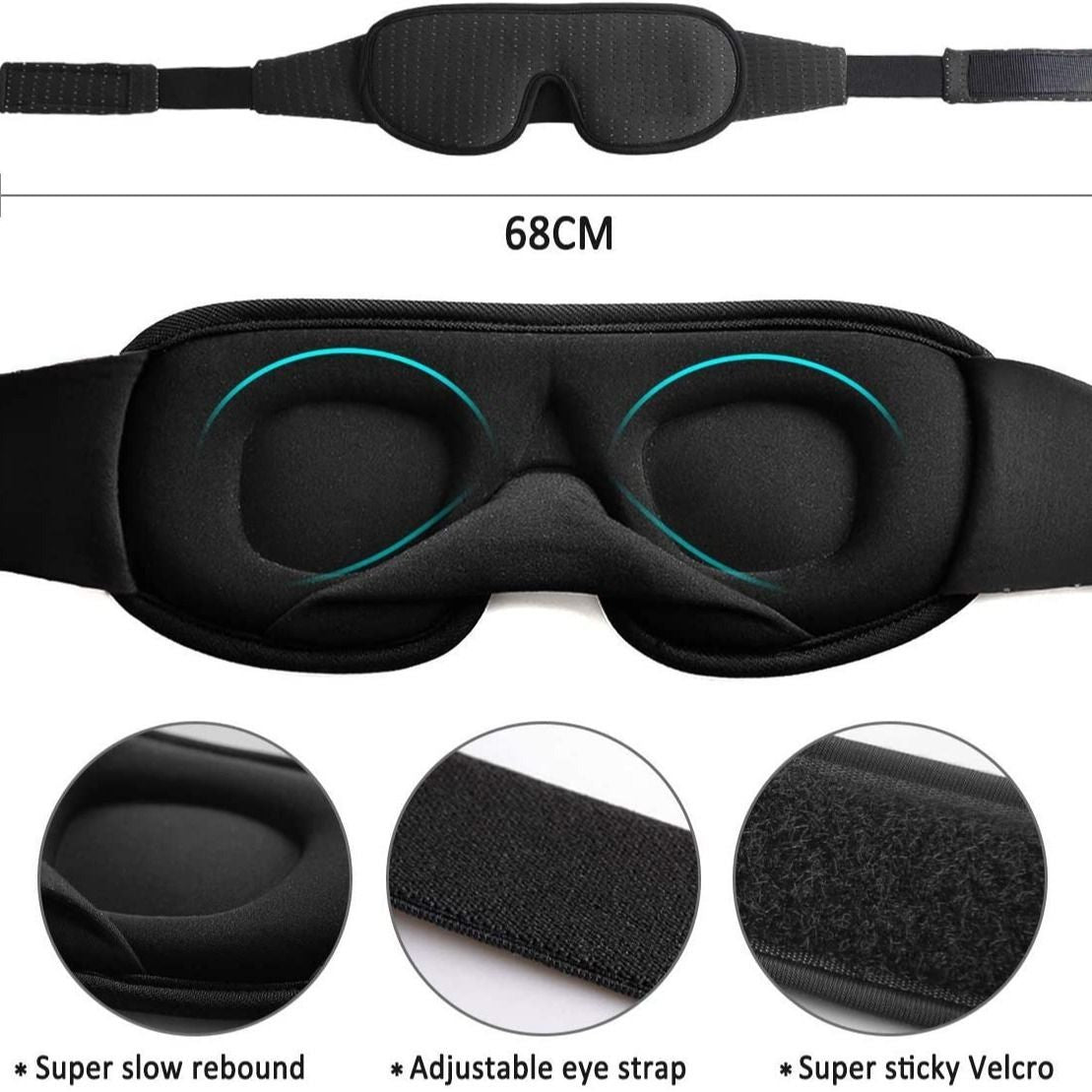 Sleep Mask 100% Blackout