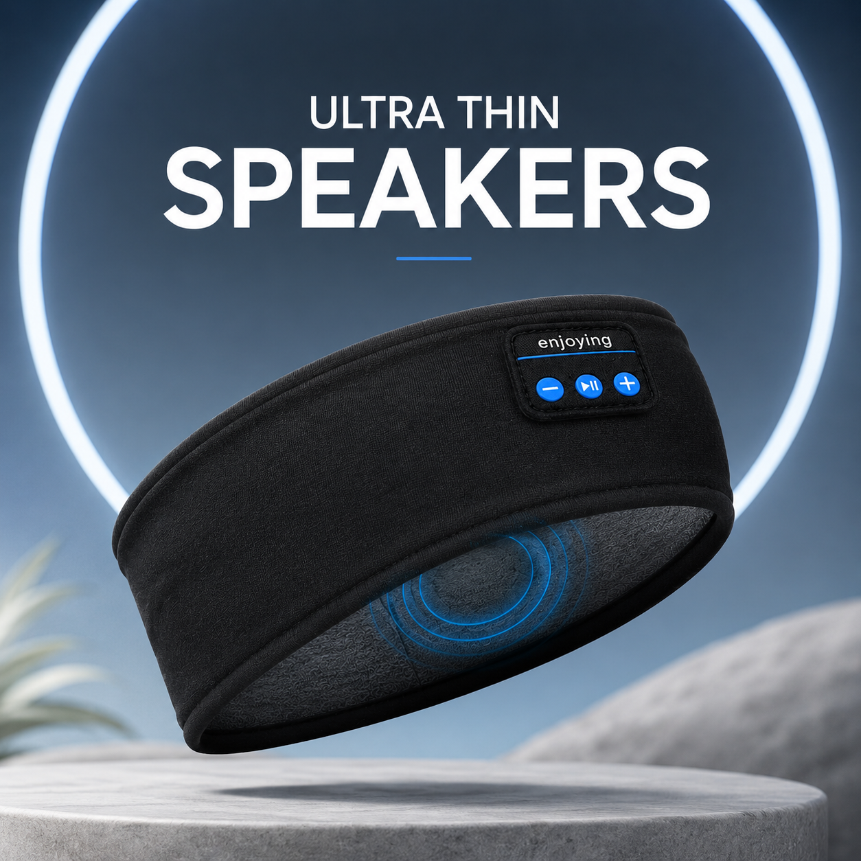SleepBand Pro – Bluetooth Sleep & Sport Headband